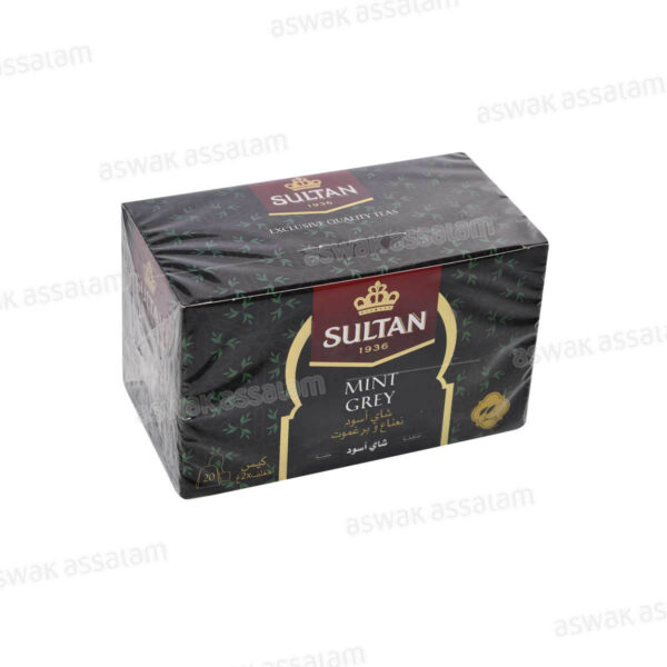 THE NOIR MINT GREY 20 SACHETS SULTAN