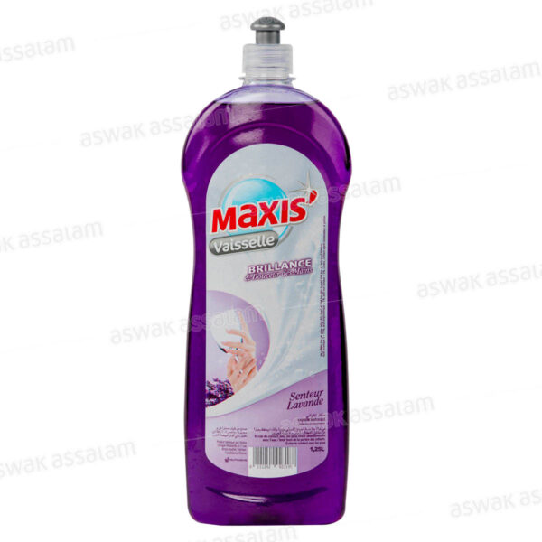 LIQUIDE VAISSELLE LAVANDE 1,25L MAXIS'