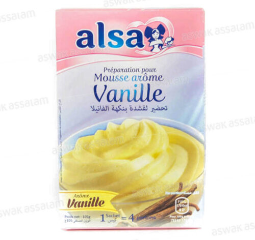 PREPARATION POUR MOUSSE AROME VANILLE ALSA