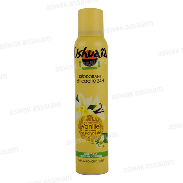 DEODORANT VANILLE 250ML USHUAIA