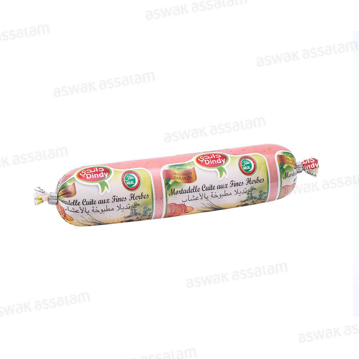 MORTADELLE FINES HERBES 380G DINDY