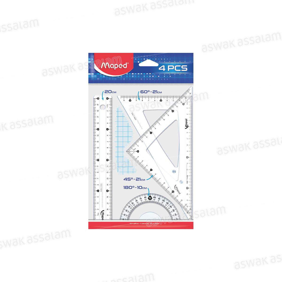 KIT DE TRACAGE 4 PIECES MAPED