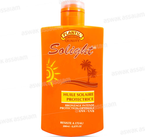 HUILE SOLAIRE PROTECTRICE 200ML SOLIGHT PLANTIL