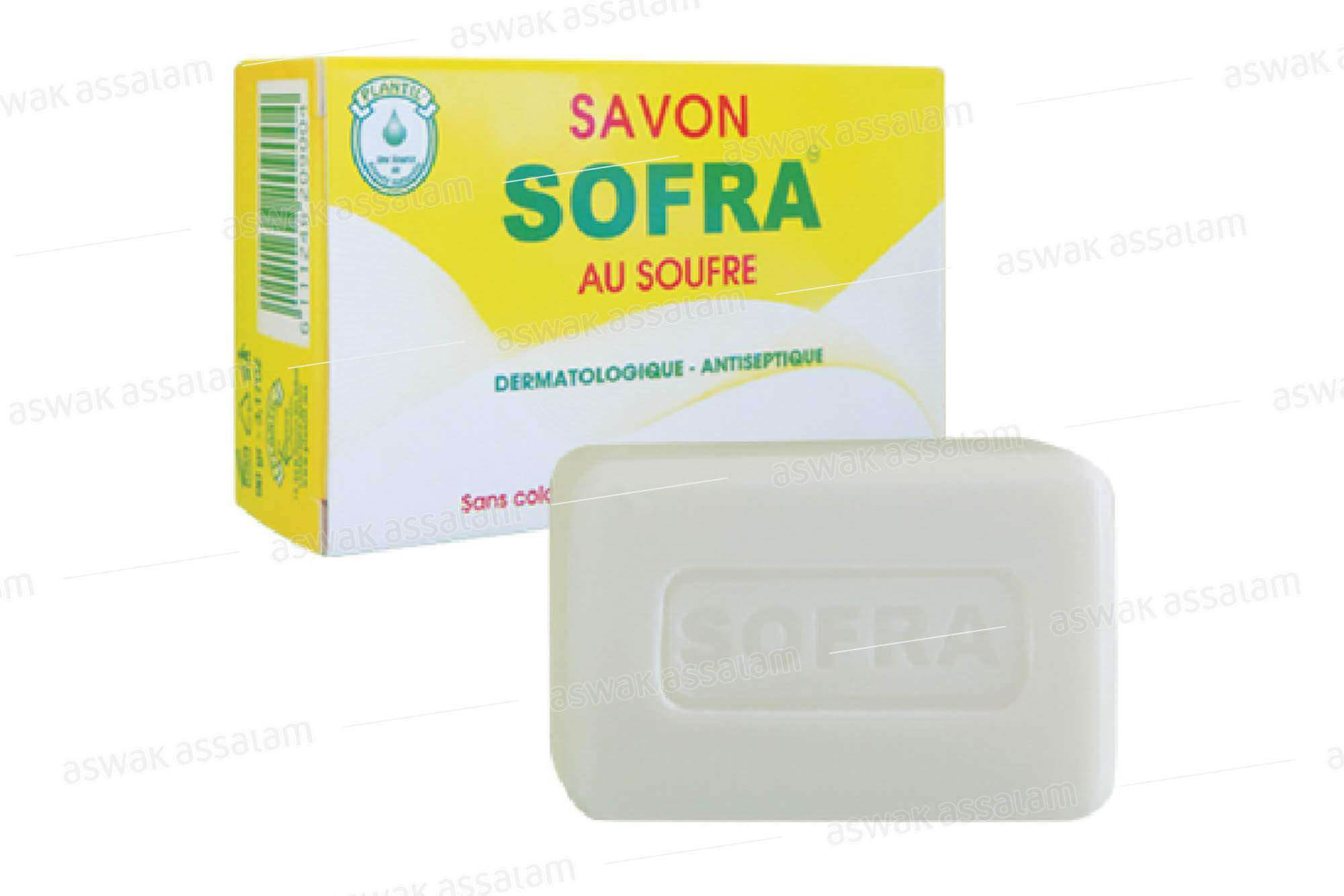 SAVON AU SOUFRE 90G SOFRA