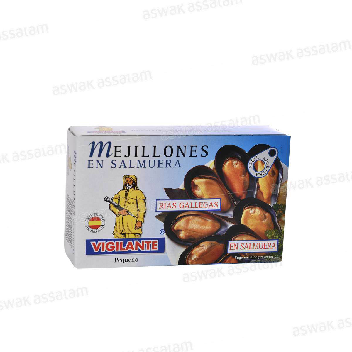 MOULES EN SAUMURE 115G VIGILANTE