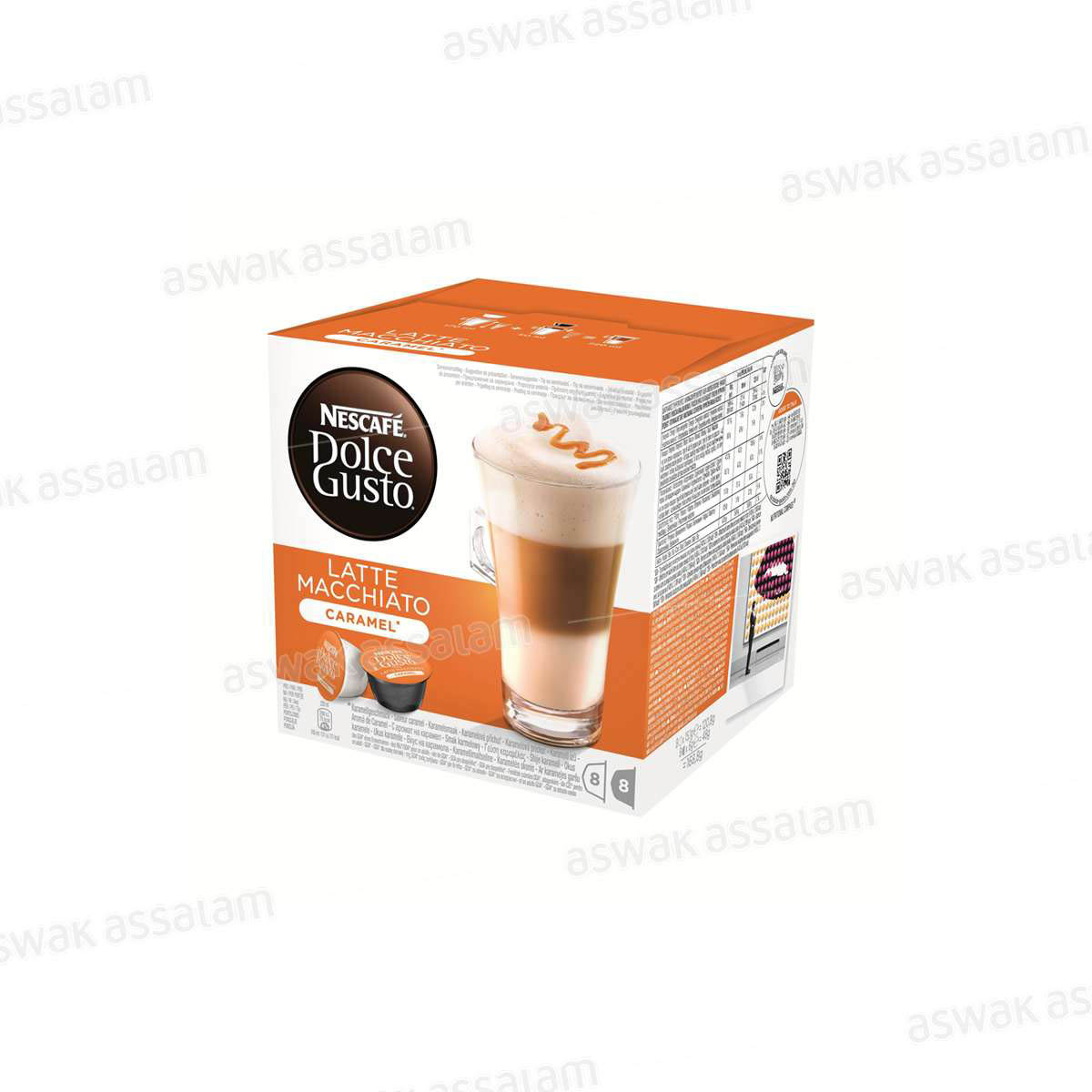 LATTE MACCHIATO SAVEUR CARAMEL 16 CAPSULES DOLCE GUSTO