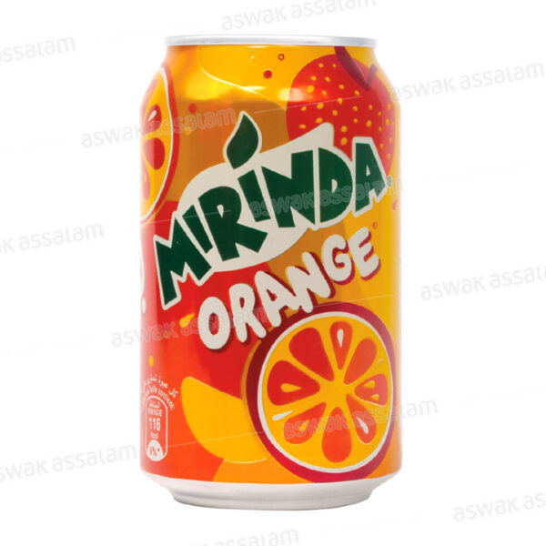 MIRINDA ORANGE CANETTE 33CL
