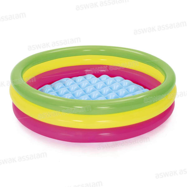 PISCINE MULTICOLORE 102 x H25 CM BESTWAY