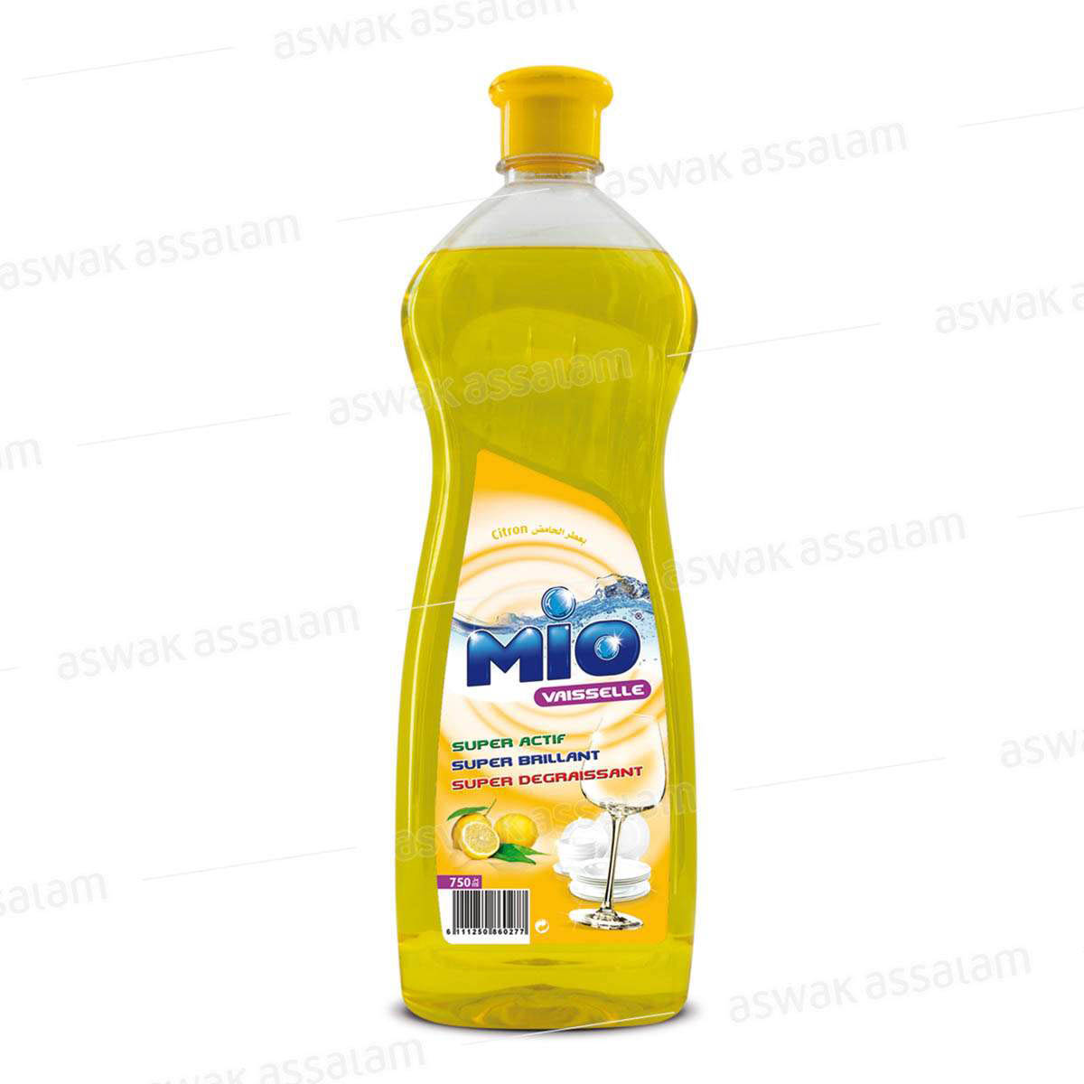 LIQUIDE VAISSELLE CITRON 750 ML MIO