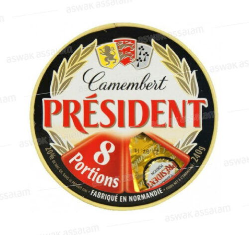 CAMEMBERT 240G 8 PORTIONS PRESIDENT
