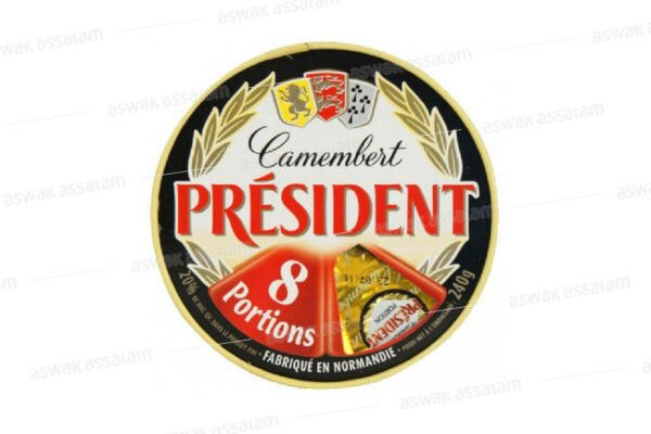 CAMEMBERT 240G 8 PORTIONS PRESIDENT