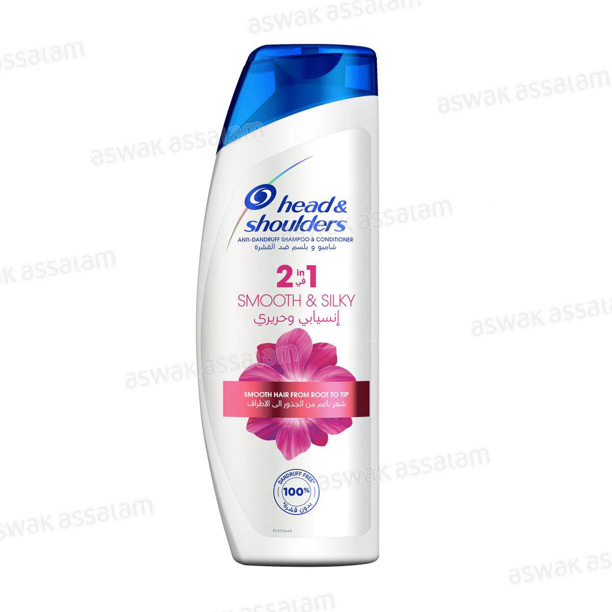 SHAMPOOING/APRES SHAMPOOING 2EN1 LISSE & SOYEUX 540ML HEAD & SHOULDERS