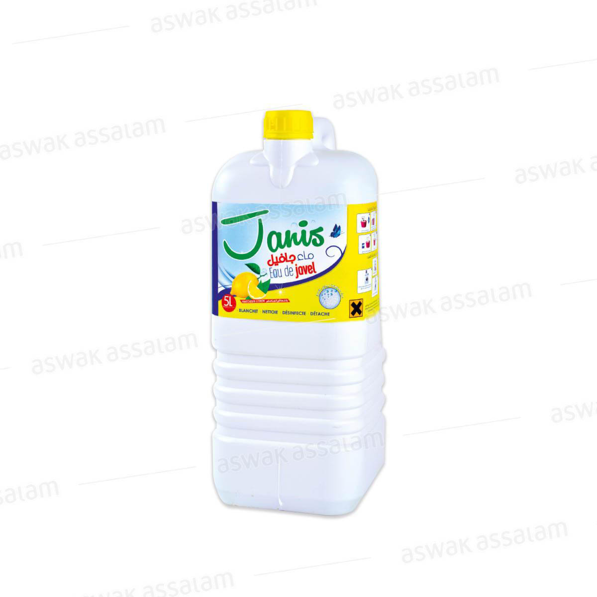 EAU DE JAVEL PARFUM CITRON 5L JANIS