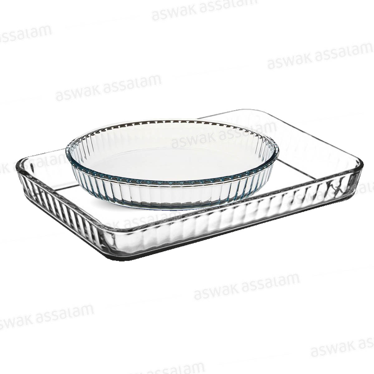 SET DE 2 PLATS A FOUR BORCAM