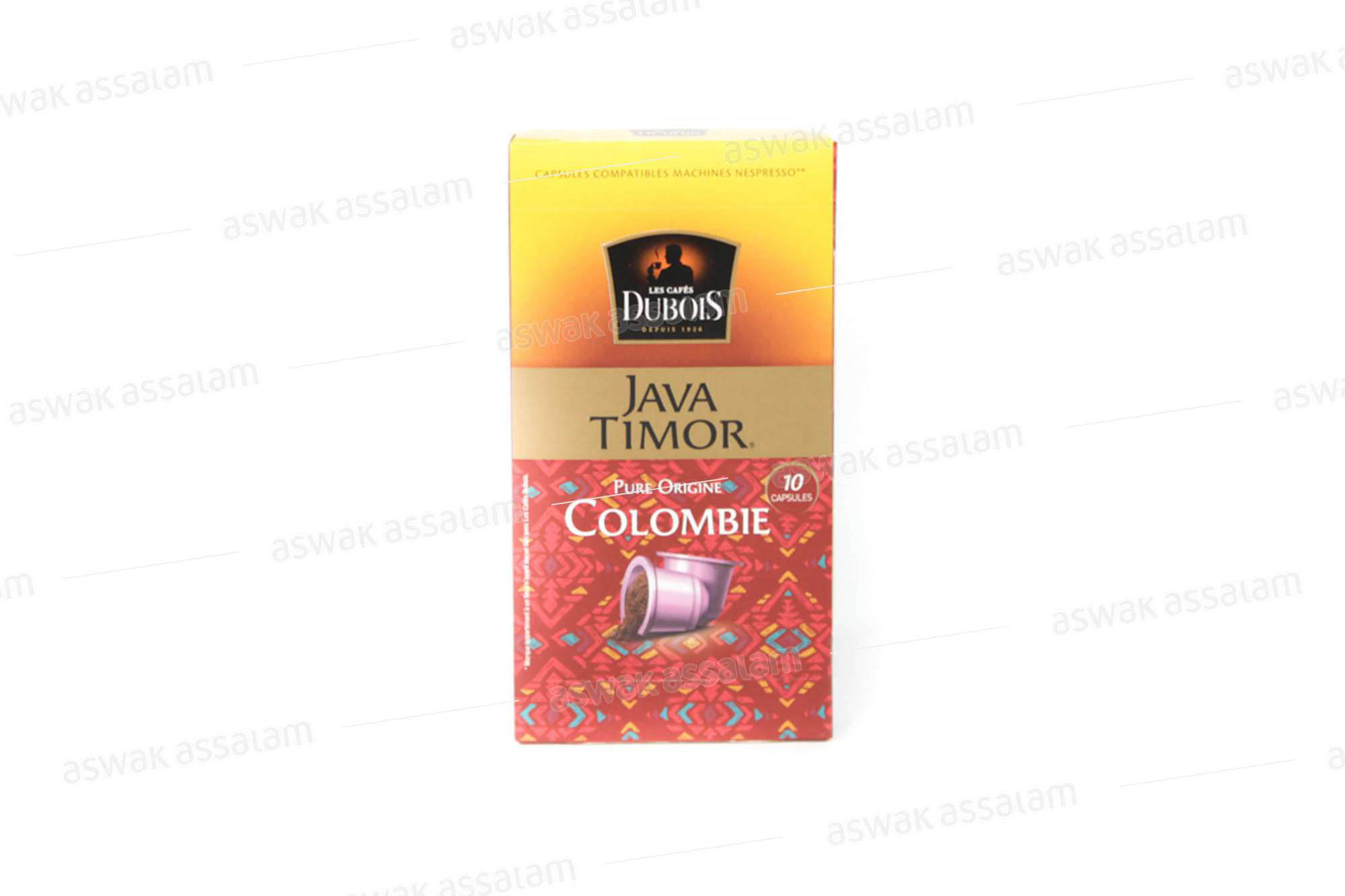 CAFE COMLOMBIE BOITE 10 CAPSULES COMPATIBLES JAVA TIMOR