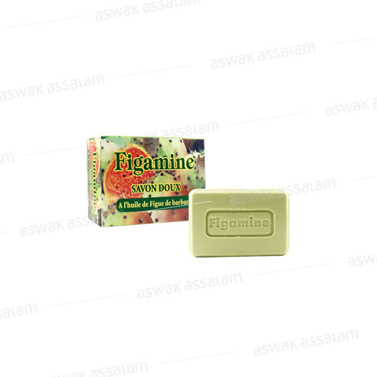 SAVON DOUX A L'HUILE DE FIGUE DE BARBARIE 90G FIGAMINE