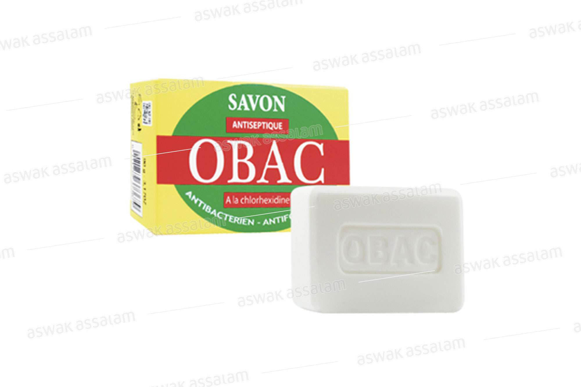 SAVON ANTISEPTIQUE 90G OBAC