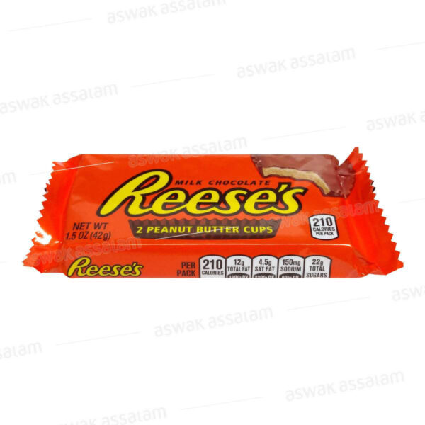 CHOCOLAT AU BEURRE DE CACAHUETES 42G REESE'S