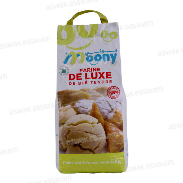 FARINE DE LUXE BLE TENDRE 5KG MOONY
