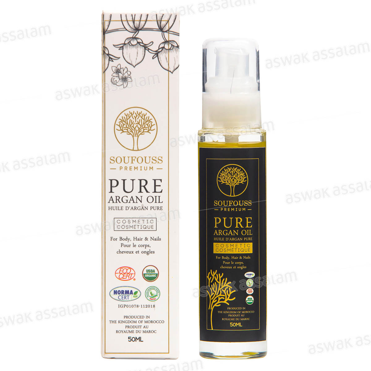 HUILE D'ARGAN COSMETIQUE 50ML