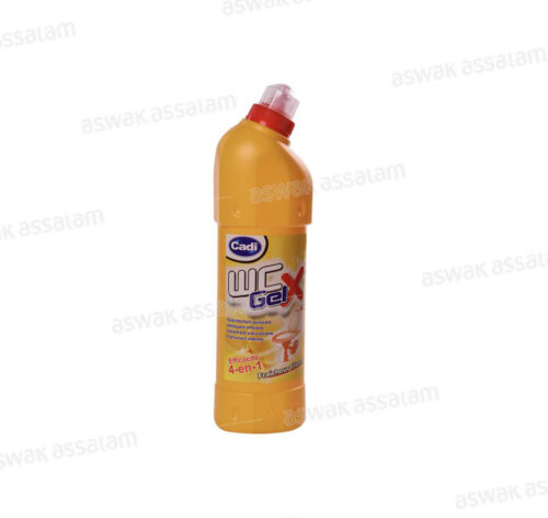 GEL WC FRAICHEUR CITRON 4 EN 1 750ML CADI