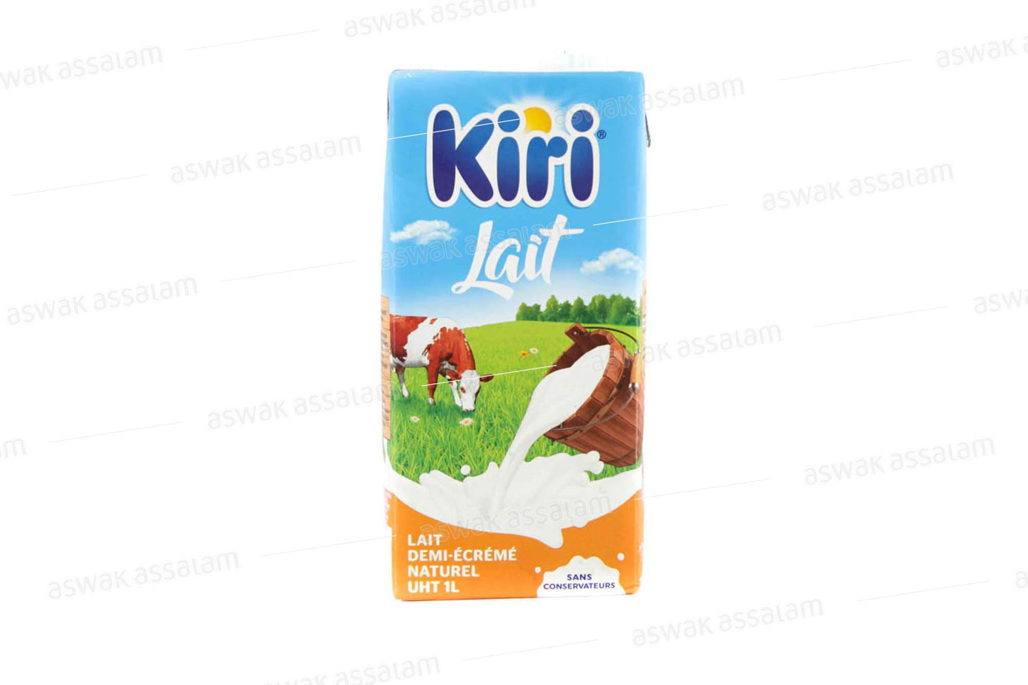 LAIT UHT DEMI ECREME 1L KIRI