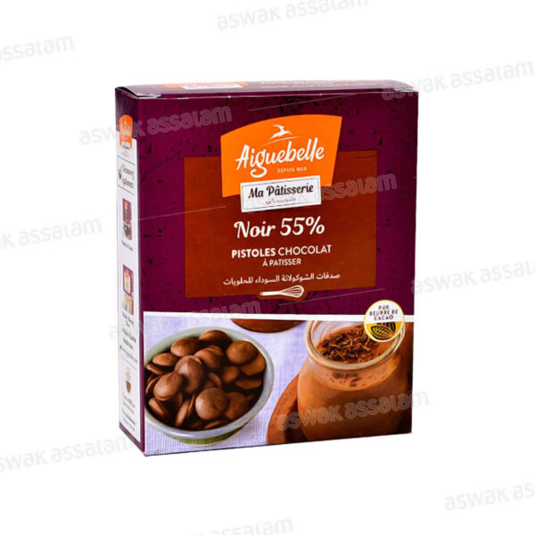 PISTOLES CHOCOLAT NOIR 55% 250G MA PATISSERIE AIGUEBELLE