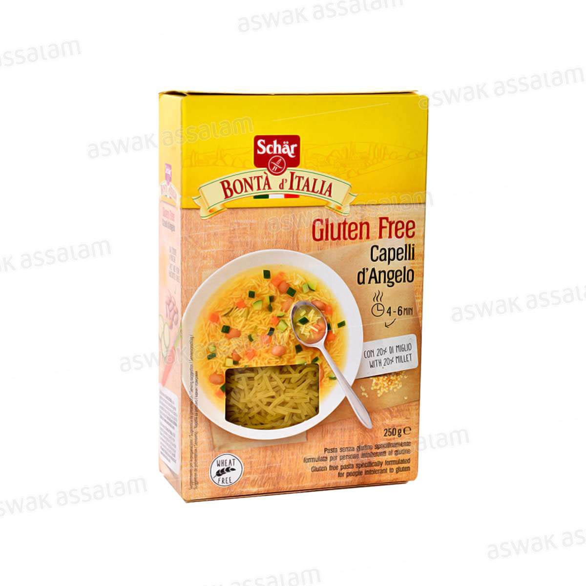 CAPELLI D'ANGELO SANS GLUTEN 250G SCHAR