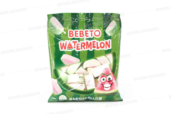 BONBONS MARSHMALLOW WATERMELON 60G BEBETO
