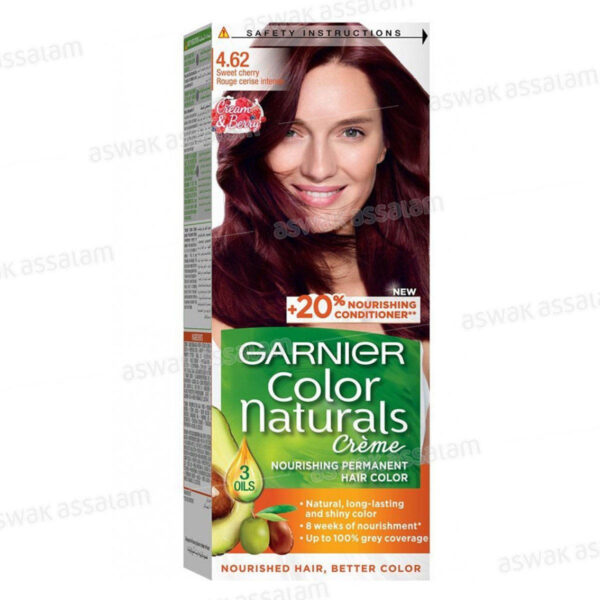 COLORATION 4.62 CREAM BERRY RED COLOR NATURALS GARNIER
