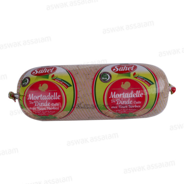 MORTADELLE AUX FINES HERBES 600G SAHEL