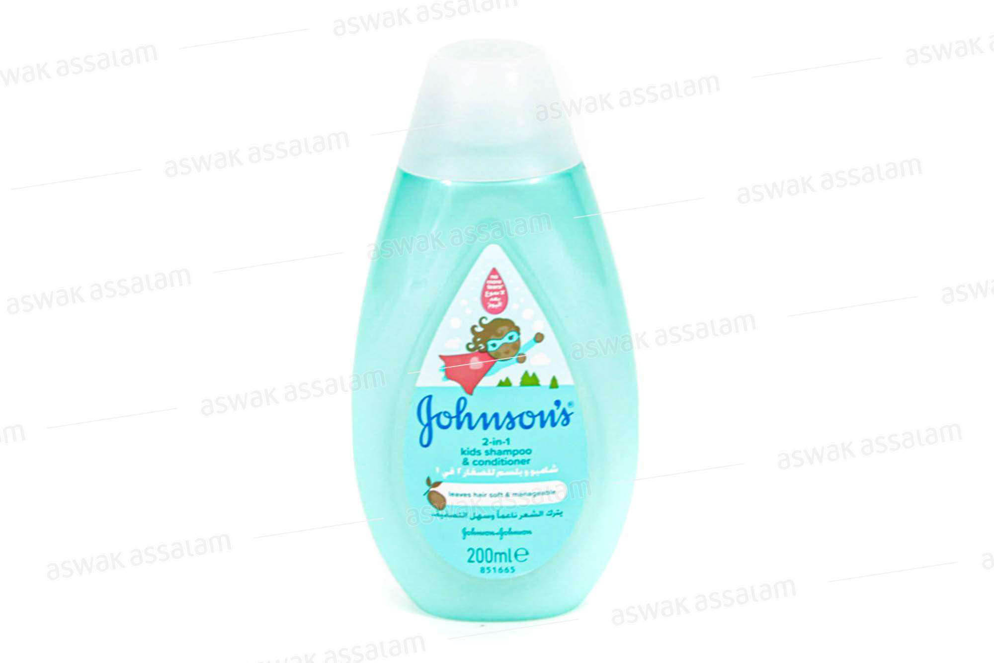 SHAMPOOING ET CONDITIONER 2EN1 200ML JOHNSON BABY