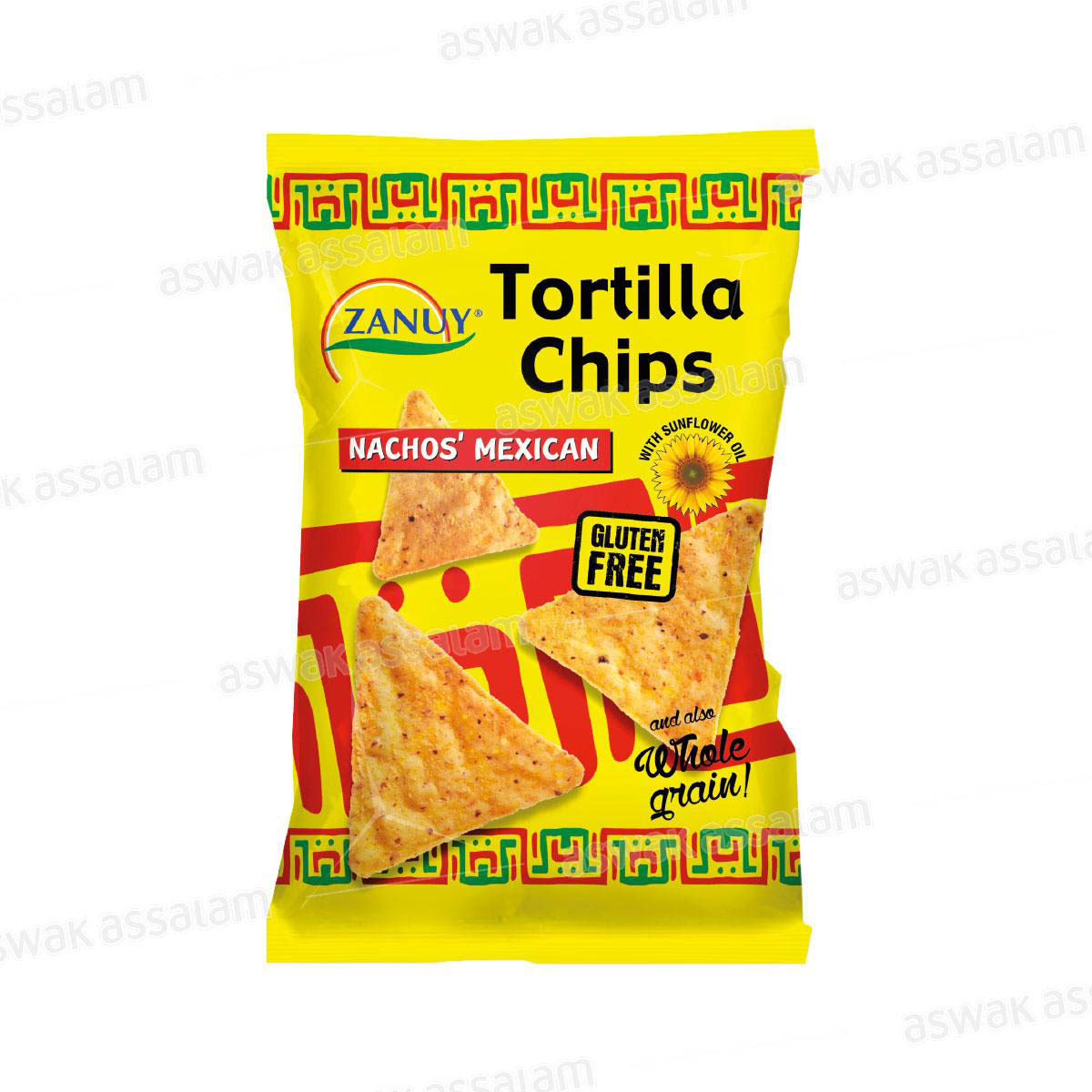 TORTILLA CHIPS NACHOS MEXICAN 45G ZANUY (SANS GLUTEN)