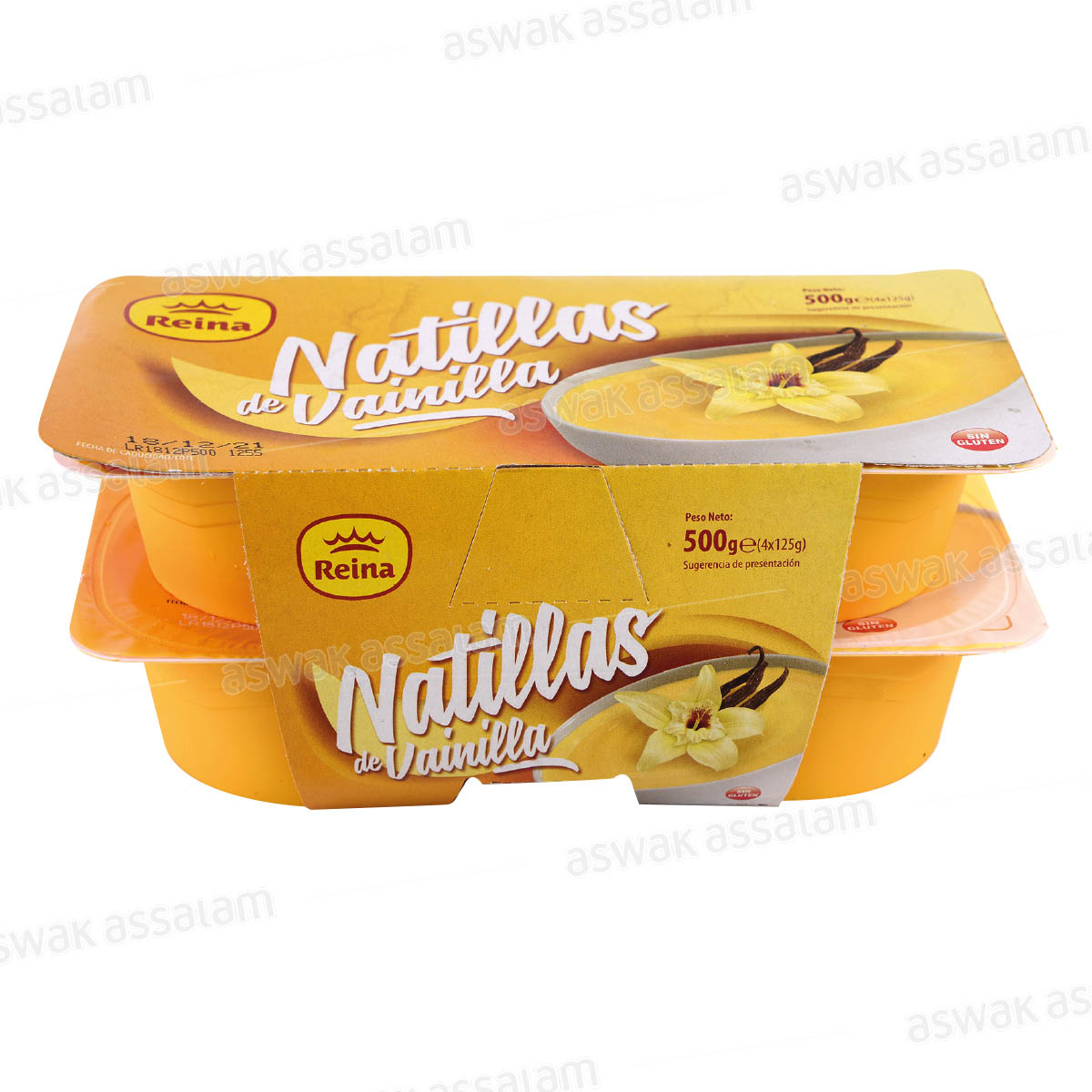 CREME DESSERT VANILLE 4*125G PACK REINA