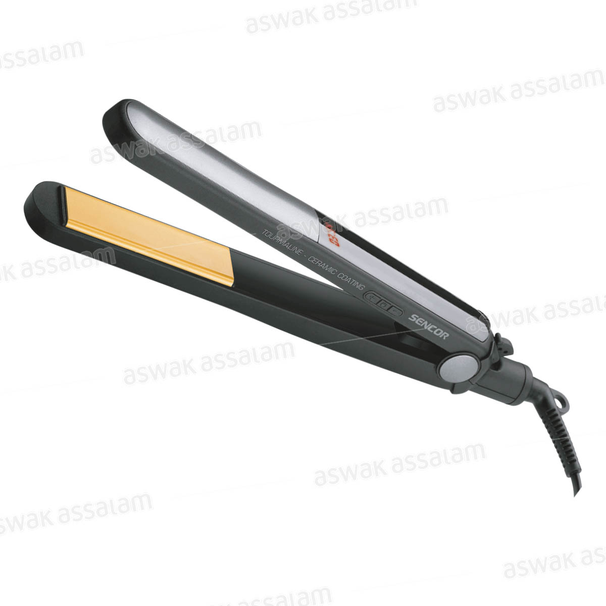 FER A LISSER SHI 131GD NOIR/JAUNE, FONCTION LED, 40W SENCOR