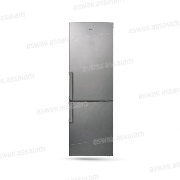 REFRIGERATEUR COMBINE INOX 320L CVBNM 6182X15 CANDY