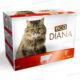 PATE DE BOEUF EN BARQUETTE POUR CHAT 12*100G PACK ECO DIANA
