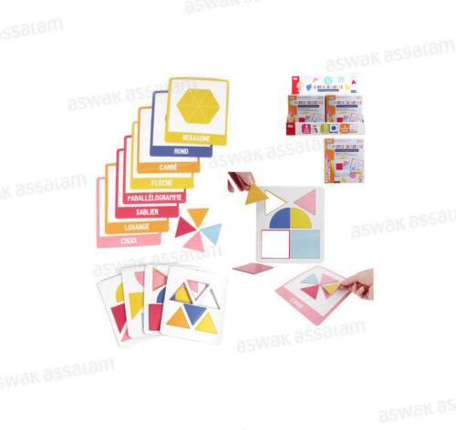 10 CARTES EDUCATIVES J’APPRENDS LES FORMES