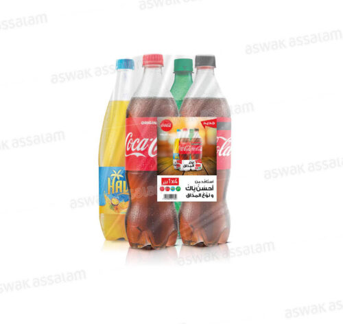 PACK 4*1L HAWAI SPRITE COCA-COLA