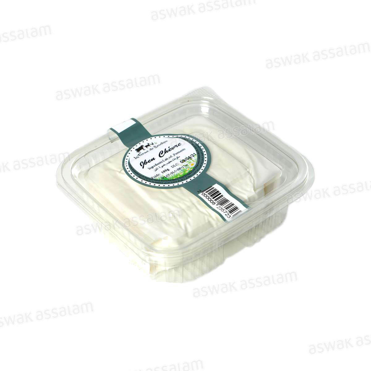 FROMAGE DE CHEVRE FRAIS BIO AUX HERBES DE PROVENCE ET HUILE D'OLIVE 120G LA FERME DE BOUSKOU