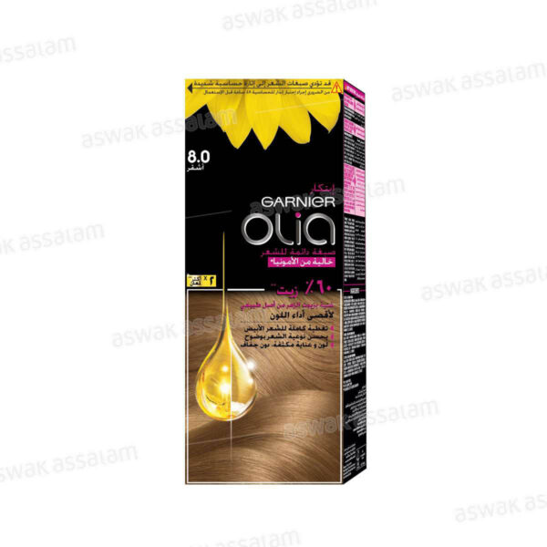 COLORATION 8.0 BLOND OLIA GARNIER