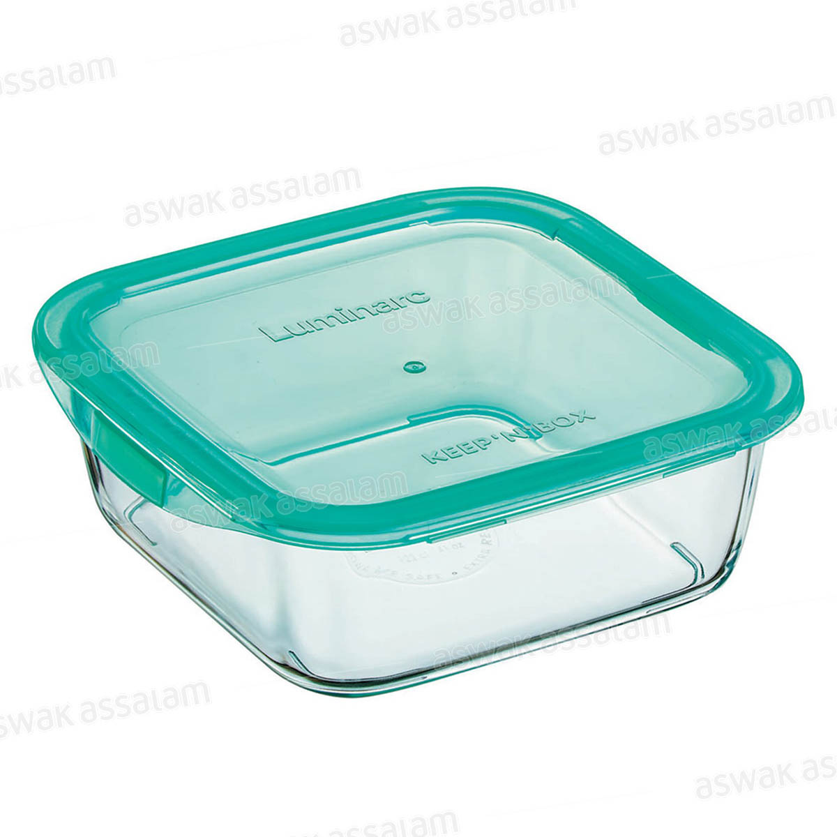 BOITE DE CONSERVATION CARREE EN VERRE 122CL KEEP'N BOX LUMINARC