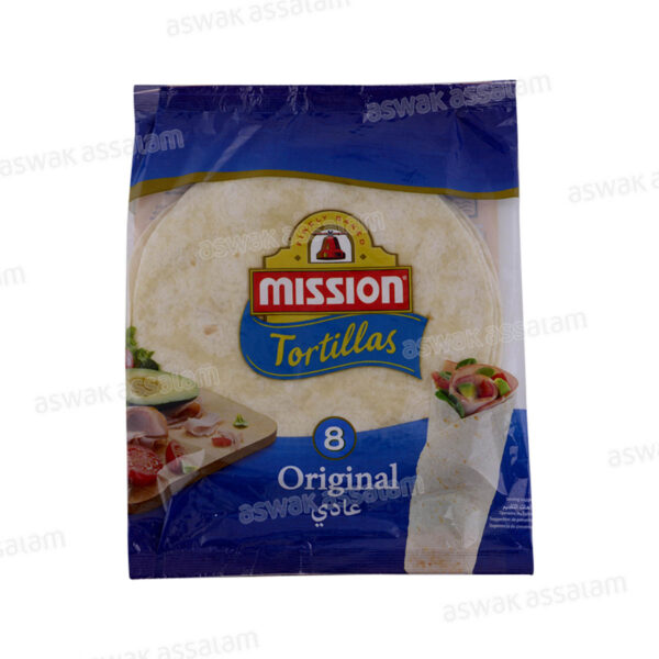 PAIN TORTILLAS ORIGINAL 8 UNITES 320G MISSION