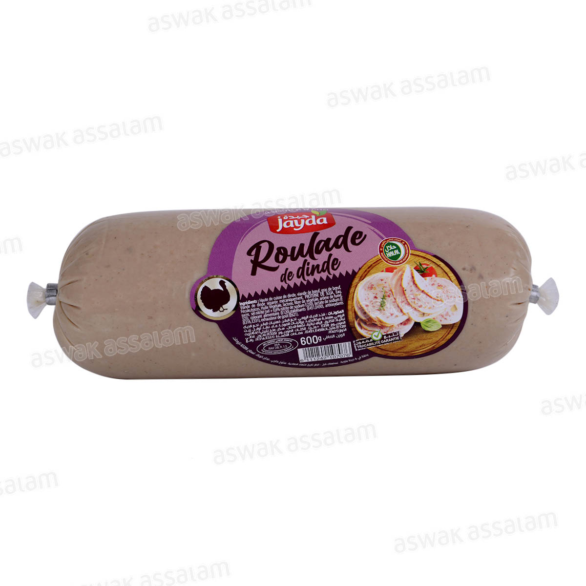 ROULADE DE DINDE 600G JAYDA