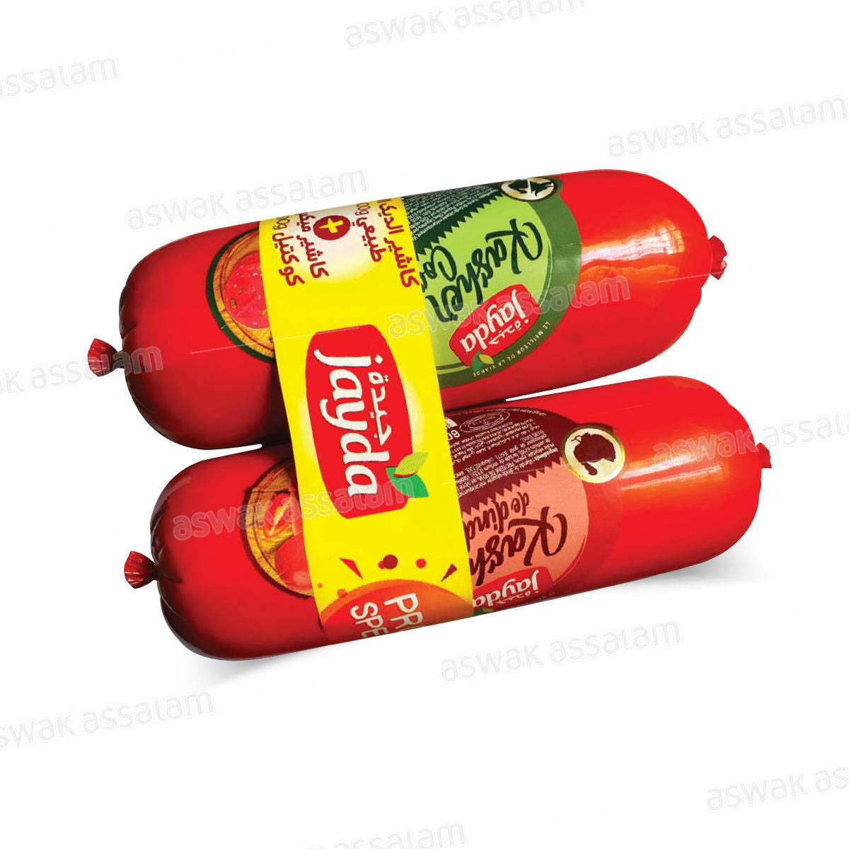 PACK DUO KASHER DE DINDE NATURE + KASHER MIX COCKTAIL 600G JAYDA