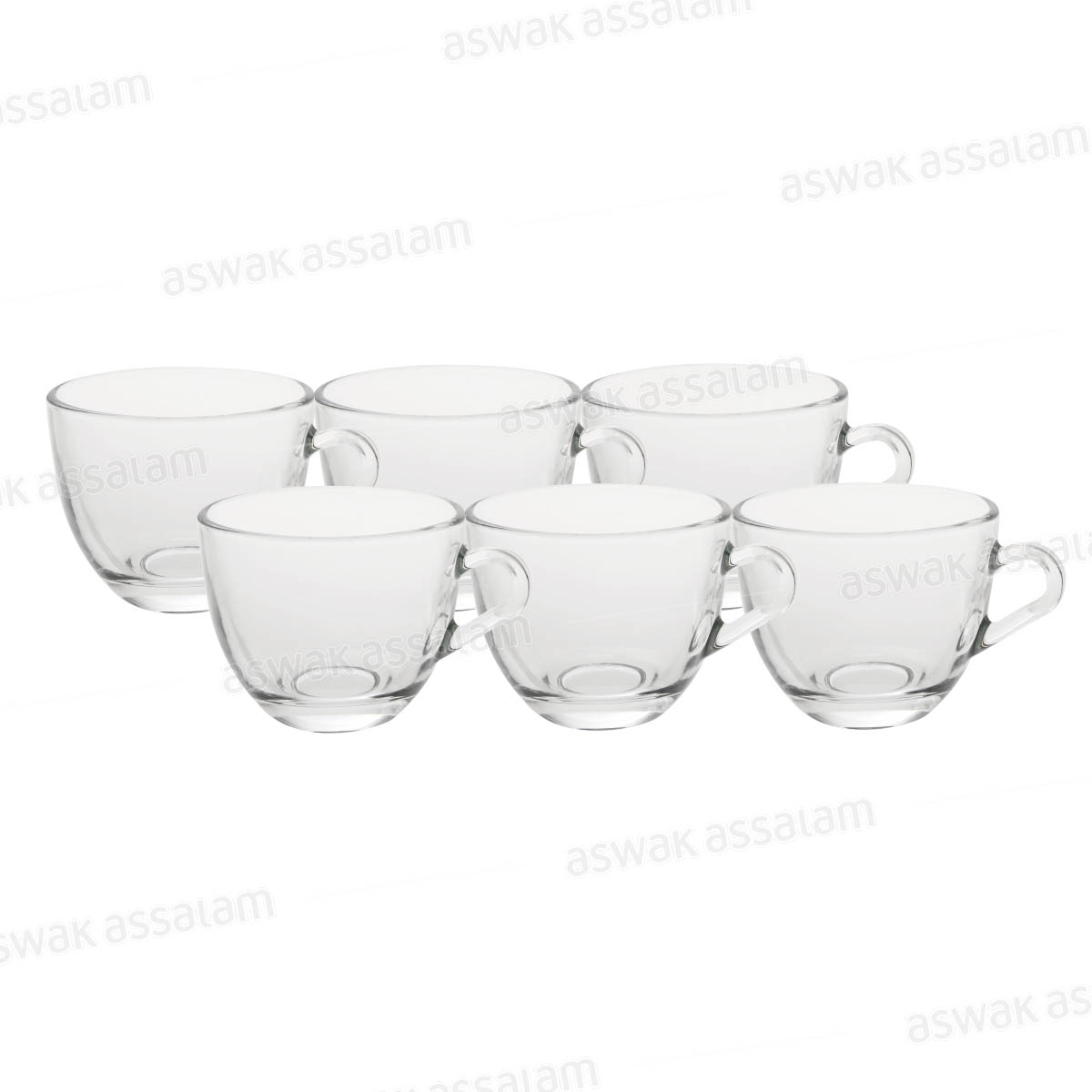 6 VERRES A CAFE 80ML