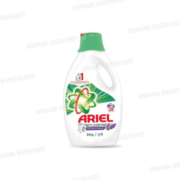 LESSIVE LIQUIDE LAVANDE 3L ARIEL