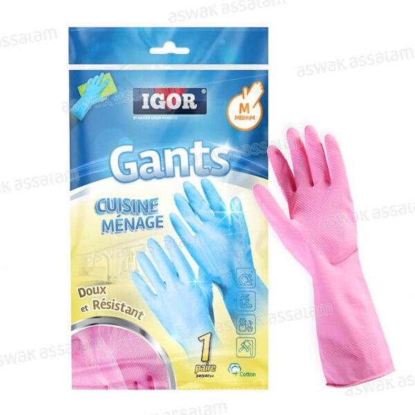 GANTS DE MENAGE MEDIUM IGOR