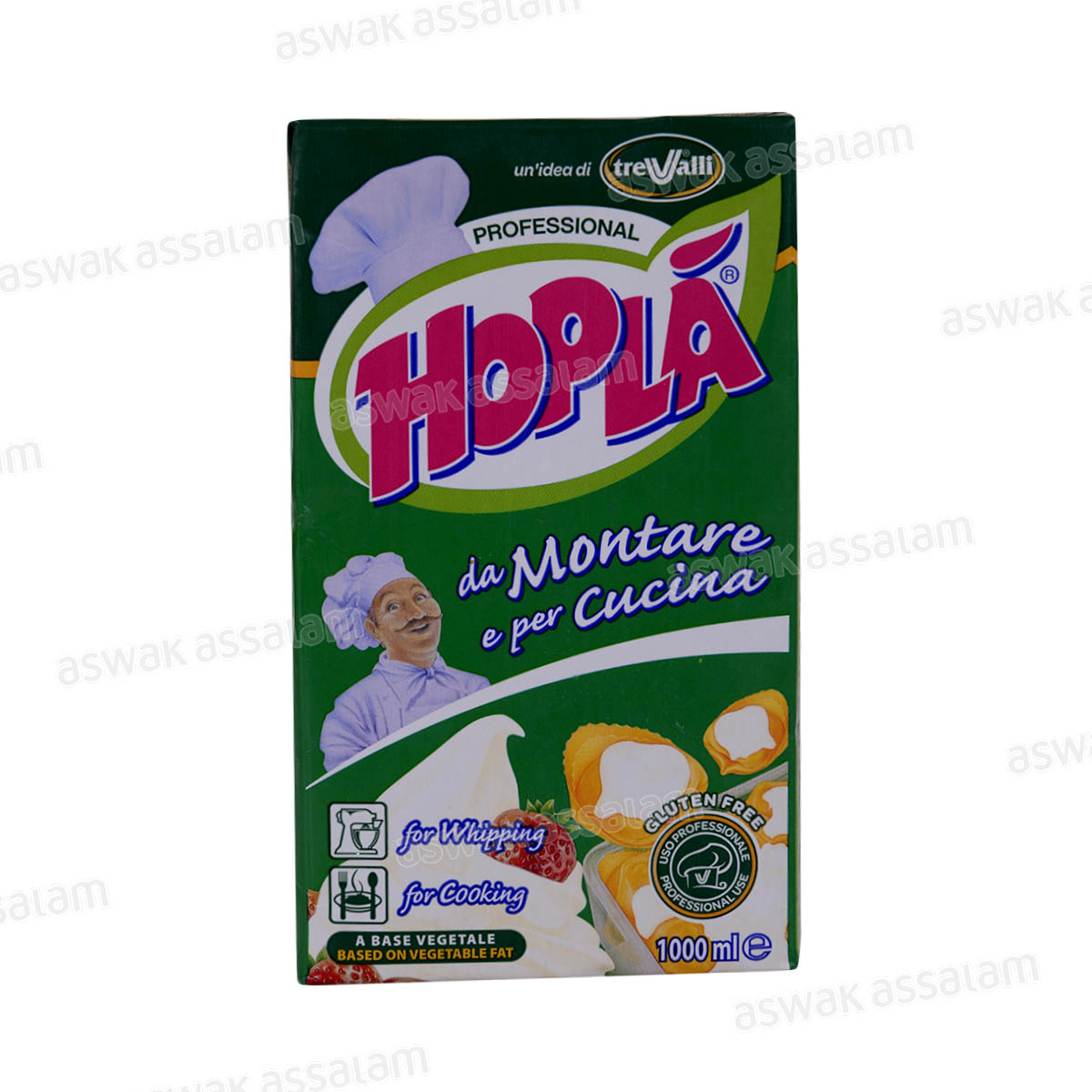 CREME LIQUIDE POUR CUISSON & DESSERT 1L HOPLA