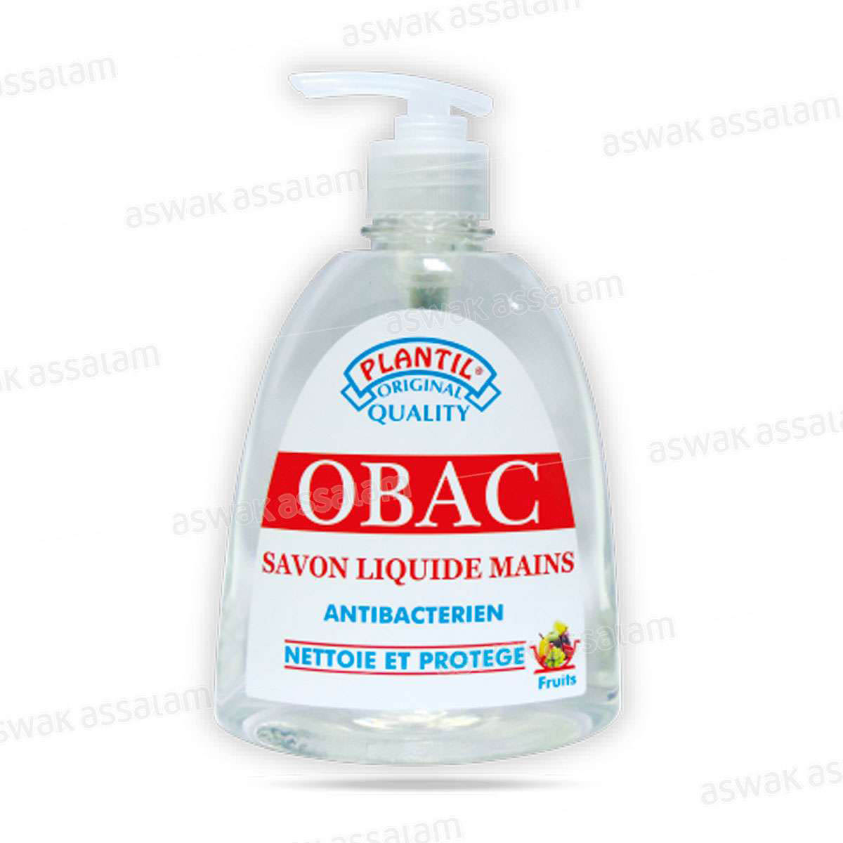 SAVON LIQUIDE ANTIBACTERIEN POUR MAINS 500ML OBAC